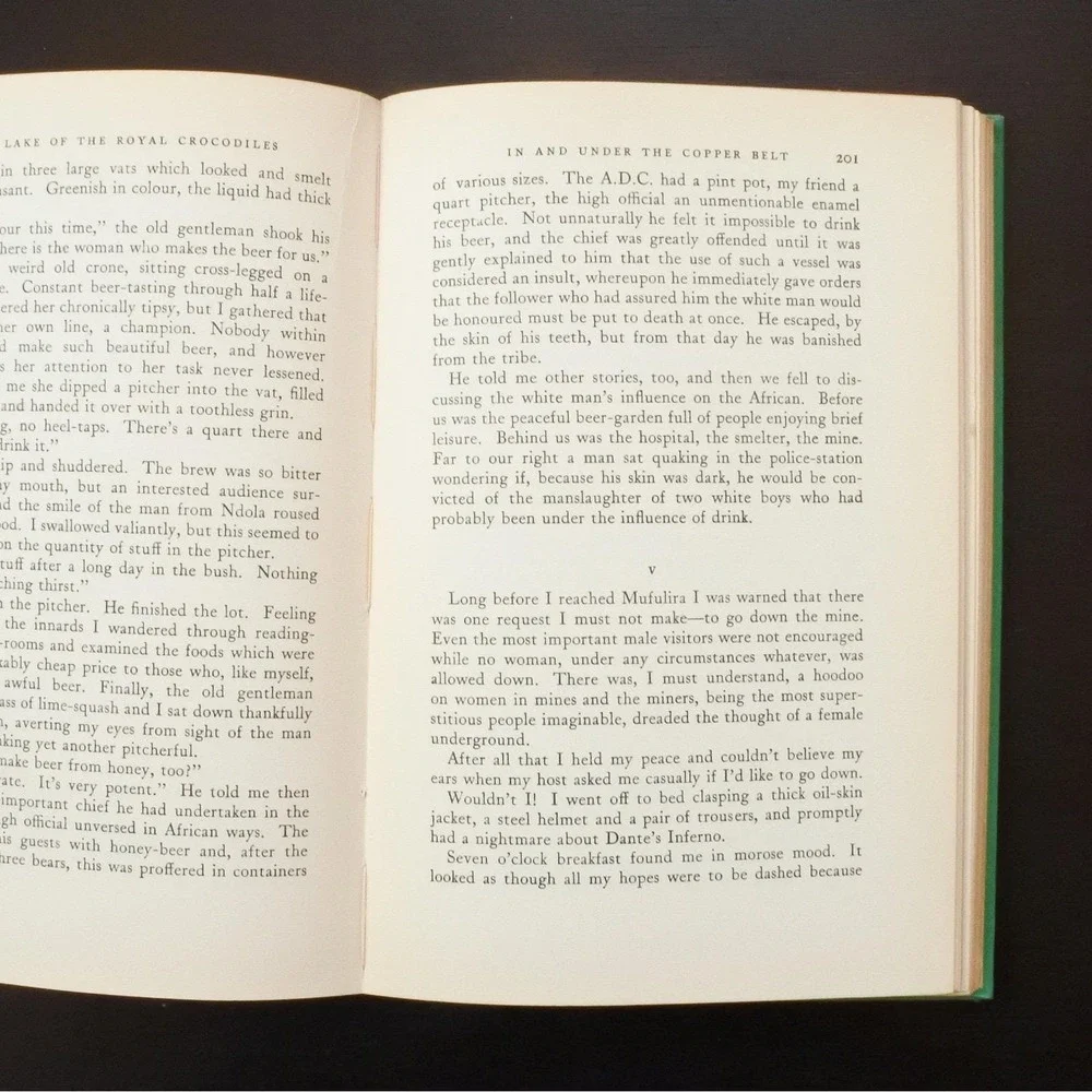 Vintage 1939 The Lake of the Royal Crocodiles by Eileen Bigland